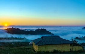 Sân mây Nhù Sang - Bắc Hà - Lào Cai