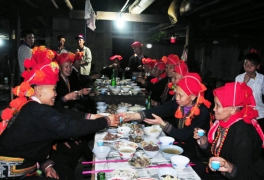 Độc đáo lễ cưới của người Dao đỏ Văn Bàn - Lào Cai