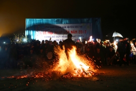 Tưng bừng Lễ hội Nhảy lửa - Bắc Hà - Lào Cai